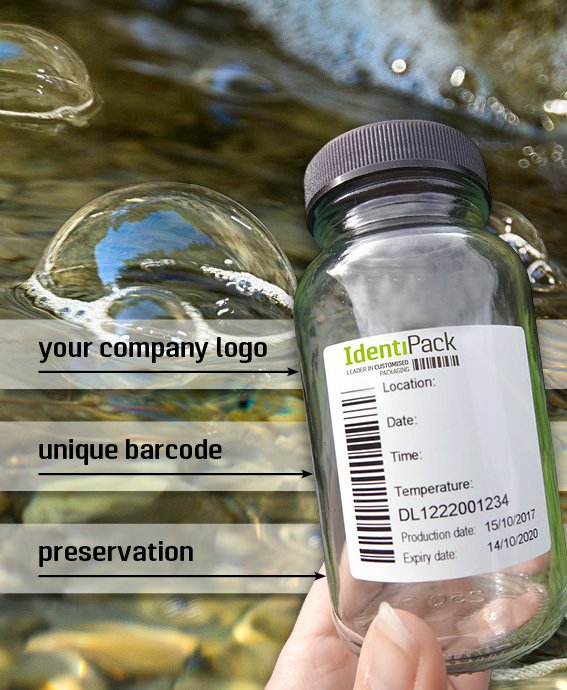Your Company Logo, Unique Barcode, Preservation