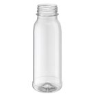 Bottle, 250 ml, clear, PET, round, 7950/pallet, 38 mm