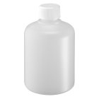 Bottle, 330 ml, transparent, polyethylene, 28 mm, white, liner, 66 boxes/pallet