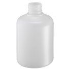 Bottle, 330 ml, transparent, polyethylene, round, 3060/pallet, 90/tray, 28 mm