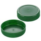 Cap, TO 63, green, polypropylene, PT 551, 1100/box
