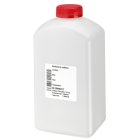 Flasche, 1000 ml, transparent, PE, 38 mm, Einlage, 20 Kartons/Palette, GS, mit 120 mg Thio