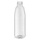 Flasche, 1000 ml, transparent, PET, rund, 756/Palette, 38 mm