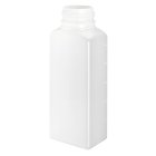 Flasche, 250 ml, transparent, polyethylene, rechteckig, 4550/Pfandpalette, 38 mm hoch, ohne Kappe