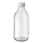 Flasche, 500 ml, klar, Glas, 28 mm, Einlage, 110 Kartons/Palette