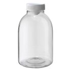Flasche, 500 ml, klar, PET, 43 mm, 77 Kartons/Palette