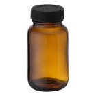Jar, 100 ml, amber, glass, 38/R3, liner PTFE/EPE/PET, 150 boxes/pallet