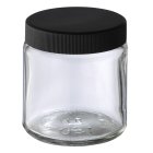 Jar, 120 ml, clear, glass, 58/R3, liner PTFE/EPE300/PET, 135 boxes/pallet