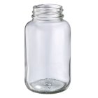 Jar, 120 ml, klar, Glas, rund, 4000/Pfandpalette, 80/Tablett, 38/R3 mm