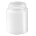 Jar, 250 ml, transparent, polyethylene, round, 180/box, 4320/pallet-DP, 63 mm