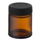 Jar, 30 ml, amber glass, 38/R3, liner PTFE/EPE/PET, 132 boxes/pallet