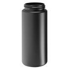 Jar, 500 ml, black, polyethylene, round, 2112/pallet-DP, 63 mm, without cap