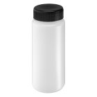 Jar, 500 ml, transparent, PE, 63 mm, black 30 boxes/pallet
