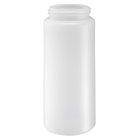 Jar, 500 ml, transparent, polyethylene, round, 2112/pallet-DP, 63 mm, without cap