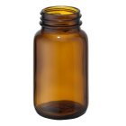 Jar, 60 ml, amber, glass, round, 5760/pallet, 38/R3