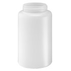 Jar, 600 ml, transparent, polyethylene, round, 2160/pallet, 63 mm