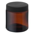 Pot, 120 ml, verre brun, 58/R3, liner PTFE/EPE300/PET, 135 cartons/palette